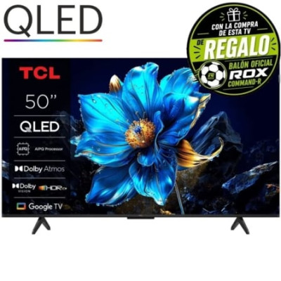 Televisor TCL QLED 50T69C 50'/ Ultra HD 4K/ Smart TV/ WiFi | Hasta 50"
