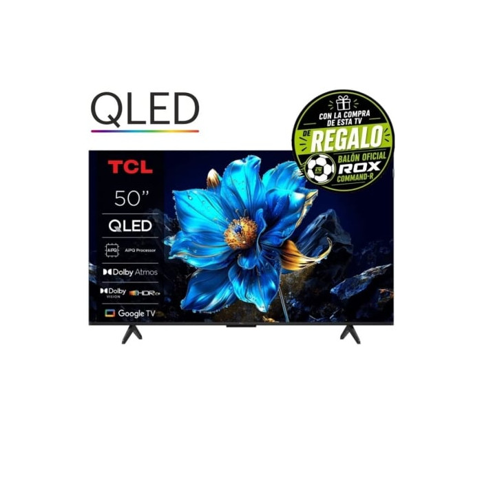 Televisor TCL QLED 50T69C 50'/ Ultra HD 4K/ Smart TV/ WiFi | Hasta 50"