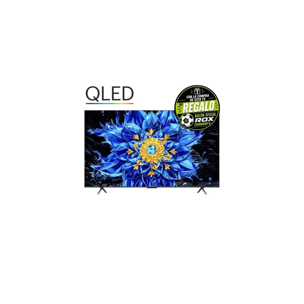 Televisor TCL QLED-Mini LED 65P8L 65'/ Ultra HD 4K/ Smart TV/ WiFi | Hasta 65"
