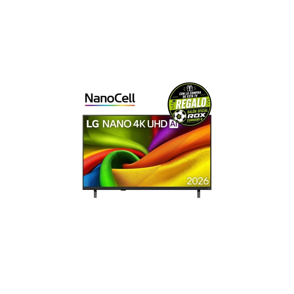 Televisor LG NanoCell 43NU850B6LA 43'/ Ultra HD 4K/ Smart TV/ WiFi | Hasta 43"