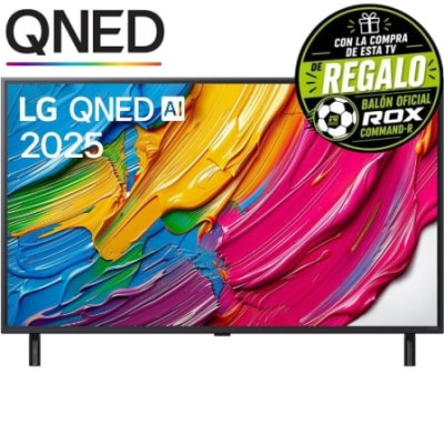 Televisor LG QNED AI QNED80 43QNED80A6A 43'/ Ultra HD 4K/ Smart TV/ WiFi | Hasta 43"