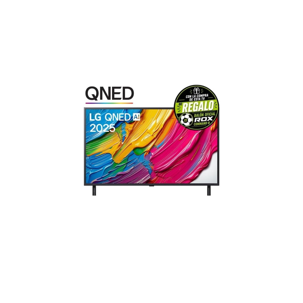 Televisor LG QNED AI QNED80 43QNED80A6A 43'/ Ultra HD 4K/ Smart TV/ WiFi | Hasta 43"