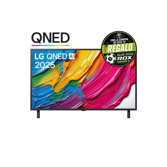 Televisor LG QNED AI QNED80 43QNED80A6A 43'/ Ultra HD 4K/ Smart TV/ WiFi | Hasta 43"