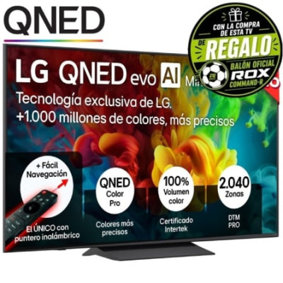 Televisor LG QNED 55QNED83B6A 55'/ Ultra HD 4K/ Smart TV/ WiFi | Hasta 55"