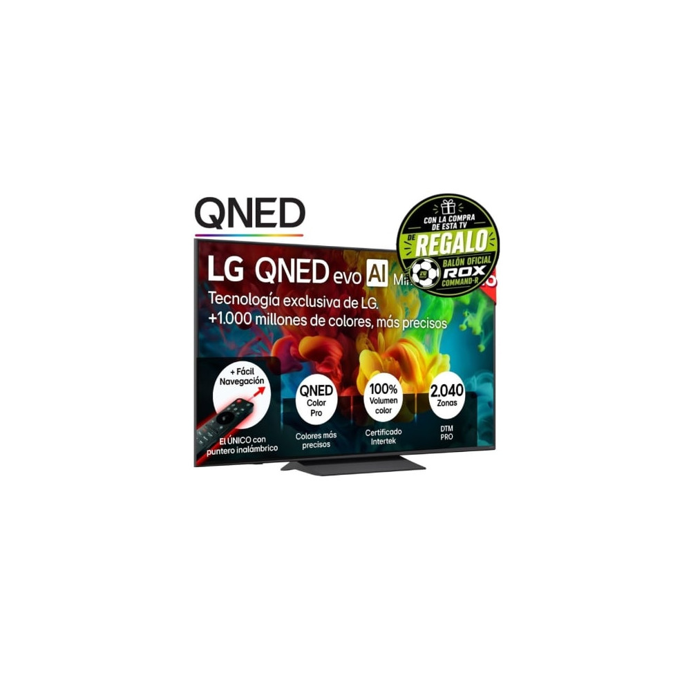 Televisor LG QNED 55QNED83B6A 55'/ Ultra HD 4K/ Smart TV/ WiFi | Hasta 55"