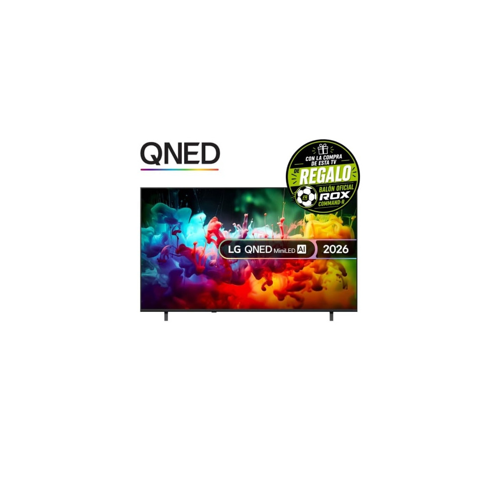 Televisor LG QNED MiniLED AI QNED72 75QNED72B6A 75'/ Ultra HD 4K/ Smart TV/ WiFi | Más de 65"