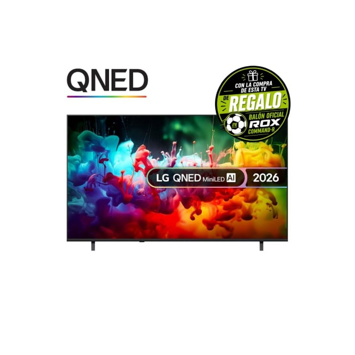 Televisor LG QNED MiniLED AI QNED72 75QNED72B6A 75'/ Ultra HD 4K/ Smart TV/ WiFi | Más de 65"