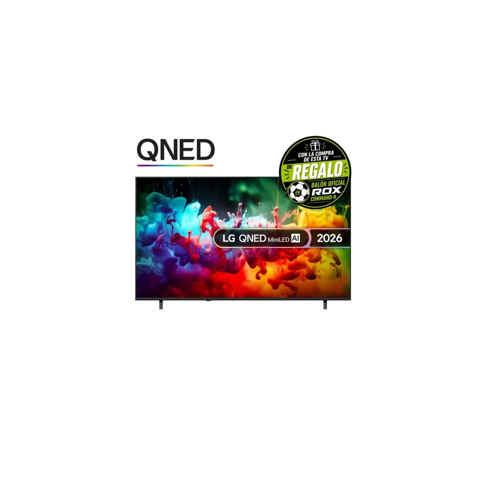 Televisor LG QNED evo AI QNED72 Mini LED 85QNED72B6A 85'/ Ultra HD 4K/ Smart TV/ WiFi | Más de 65"