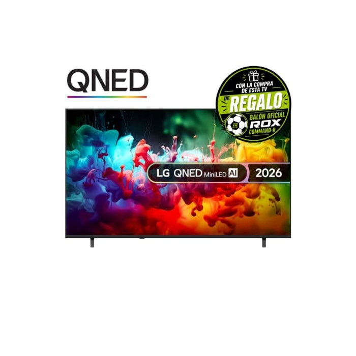 Televisor LG QNED evo AI QNED72 Mini LED 85QNED72B6A 85'/ Ultra HD 4K/ Smart TV/ WiFi | Más de 65"