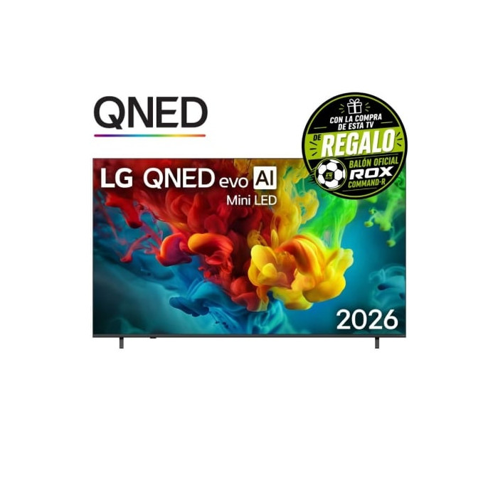 Televisor LG QNED evo AI QNED83B Mini LED 85QNED83B6A 85'/ Ultra HD 4K/ Smart TV/ WiFi | Más de 65"