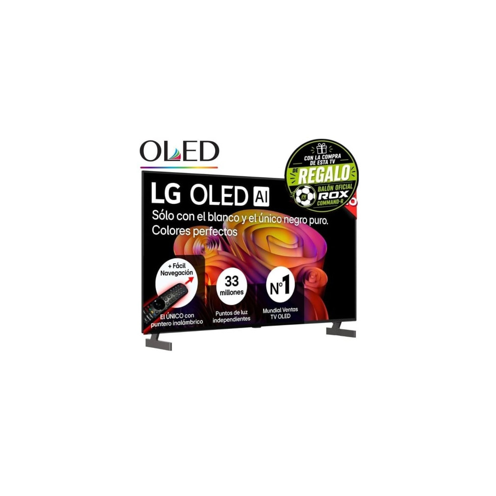 Televisor LG OLED AI B6 OLED55B6ELC 55'/ Ultra HD 4K/ Smart TV/ WiFi | Hasta 55"