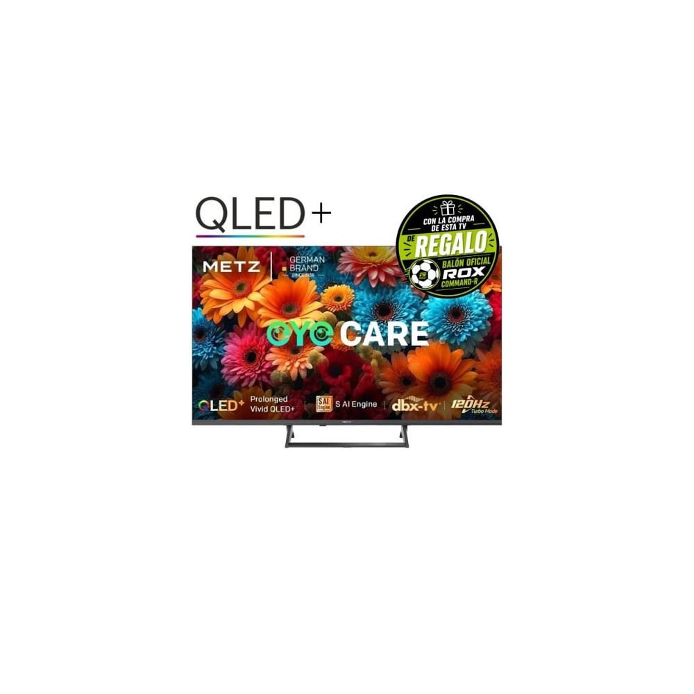 Televisor Metz QLED+ 43MQF7500Z 43'/ Ultra HD 4K/ Smart TV/ WiFi | Hasta 43"