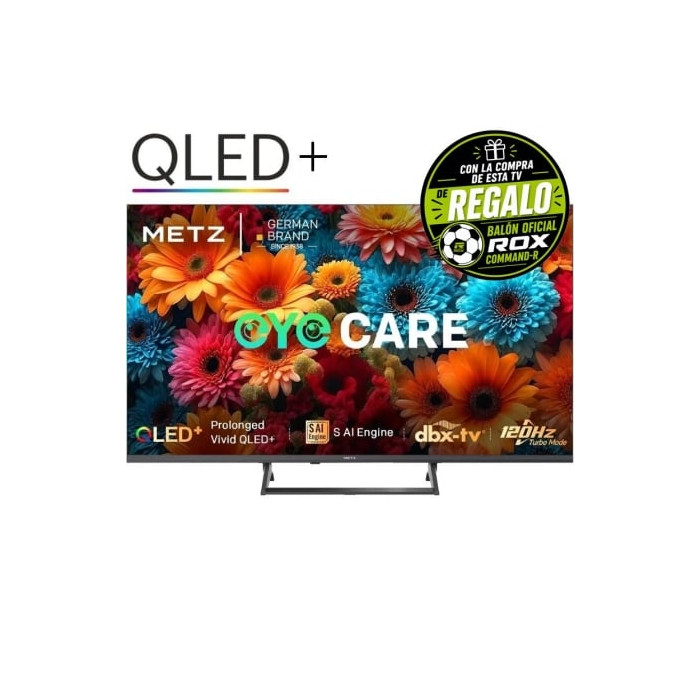 Televisor Metz QLED+ 43MQF7500Z 43'/ Ultra HD 4K/ Smart TV/ WiFi | Hasta 43"