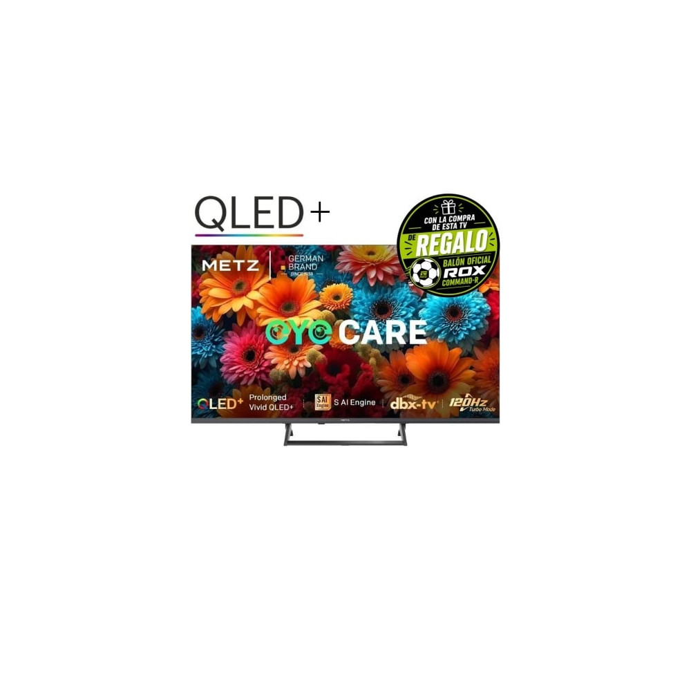 Televisor Metz QLED+ 55MQF7500Z 55'/ Ultra HD 4K/ Smart TV/ WiFi | Hasta 55"