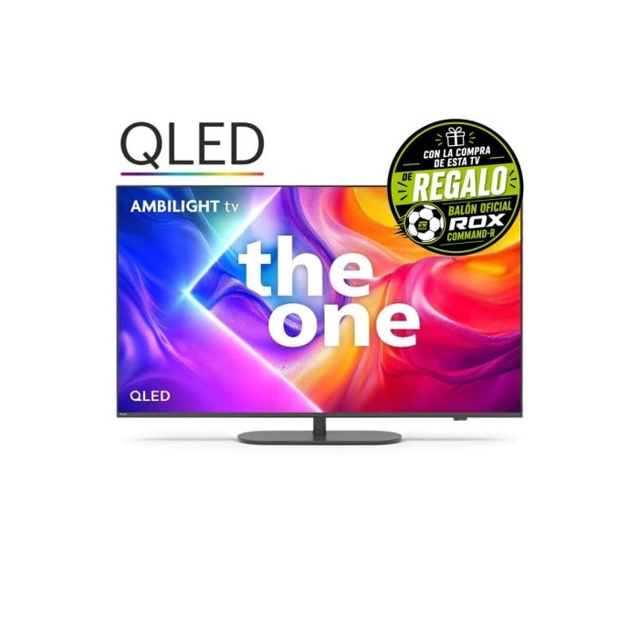 Televisor Philips QLED 43PUS9010 43'/ Ultra HD 4K/ Ambilight/ Smart TV/ WiFi | Hasta 43"
