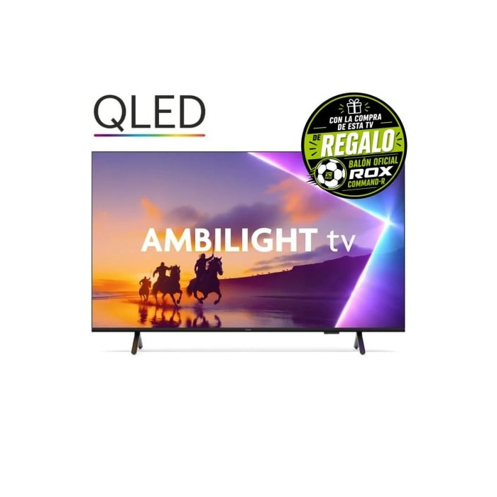 Televisor Philips QLED 85PUS8510 85'/ Ultra HD 4K/ Ambilight/ Smart TV/ WiFi | Más de 65"