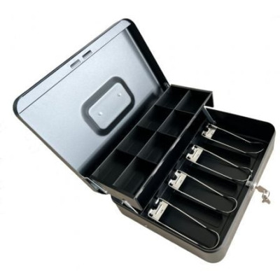 Cajón Portamonedas Premier CB-48/ Manual/ Negro | Cajones
