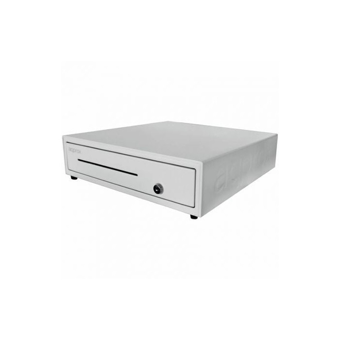 Cajón Portamonedas Approx appCASH01WH/ Manual y Automático/ Blanco | Cajones