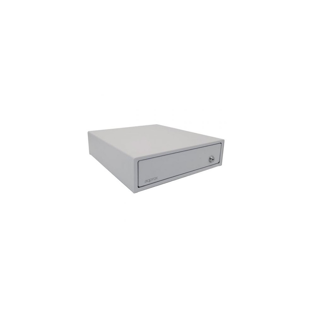 Cajón Portamonedas Approx appCASH33WH/ Manual y Automático/ Blanco | Cajones