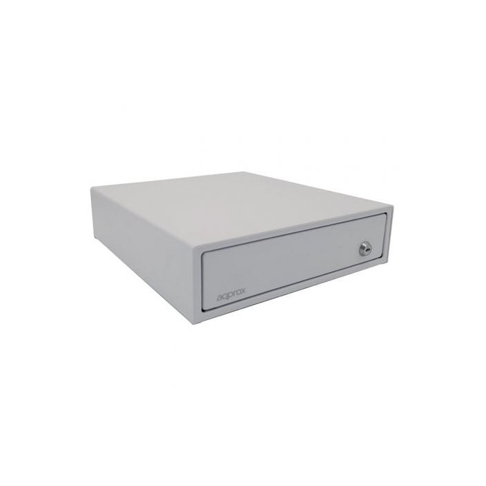 Cajón Portamonedas Approx appCASH33WH/ Manual y Automático/ Blanco | Cajones
