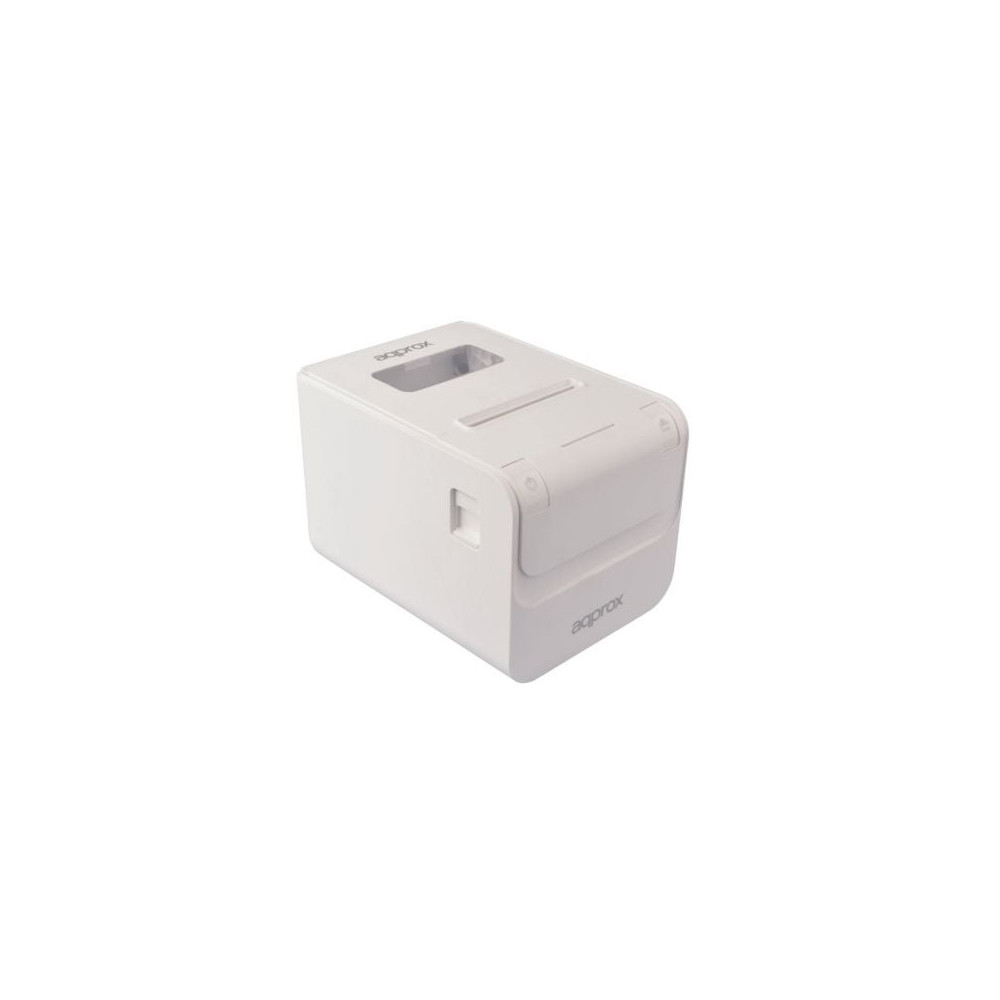 Impresora de Tickets Approx appPOS80AMUSEWH/ Térmica/ Ancho papel 80mm/ USB-RS232-Ethernet/ Blanca | Impresoras de Tickets
