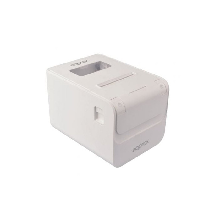 Impresora de Tickets Approx appPOS80AMUSEWH/ Térmica/ Ancho papel 80mm/ USB-RS232-Ethernet/ Blanca | Impresoras de Tickets
