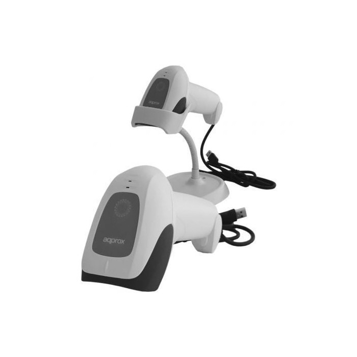 Lector de Código de Barras 1D Approx appLS11ASWH/ USB | Lectores de Códigos de Barras