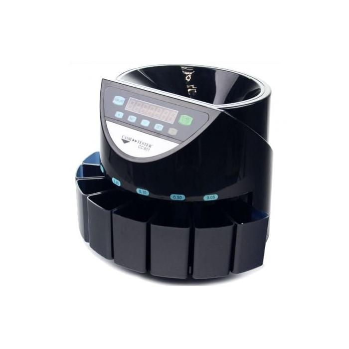 Contadora de Monedas Cash Tester CC 601 | Detectores de Billetes