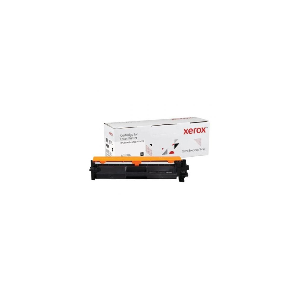Tóner compatible Xerox 006R03637 compatible con HP CF217A/ 1600 páginas/ Negro | HP