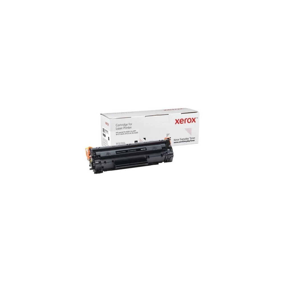 Tóner compatible Xerox 006R03650 compatible con HP CF283A/ 1500 páginas/ Negro | HP