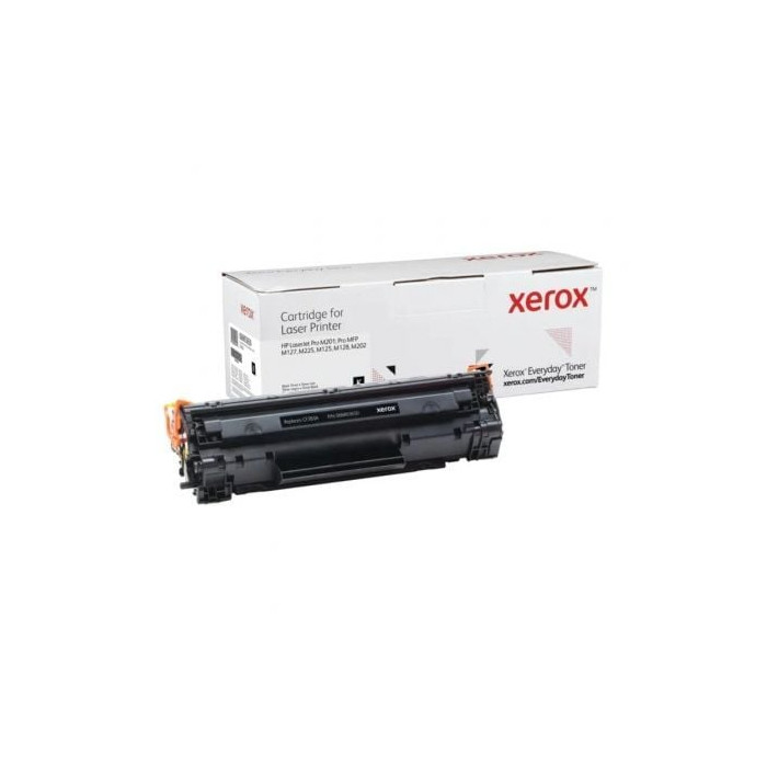Tóner compatible Xerox 006R03650 compatible con HP CF283A/ 1500 páginas/ Negro | HP