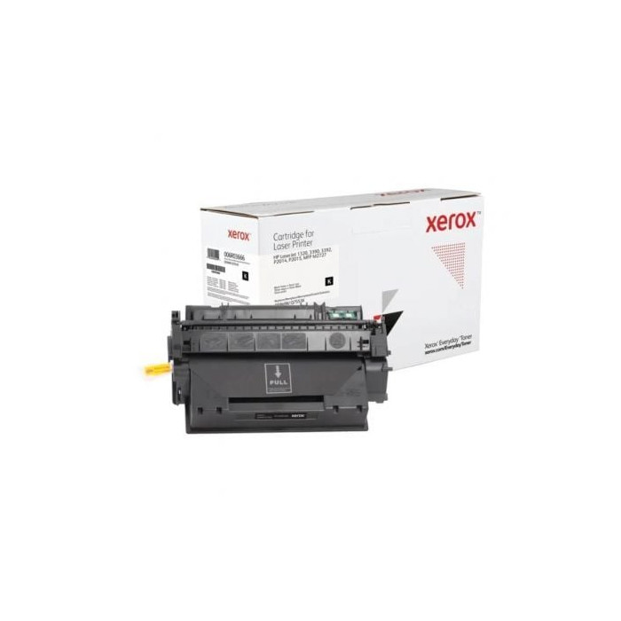 Tóner compatible Xerox 006R03666 compatible con HP Q5949X/Q7553X/ 6000 páginas/ Negro | HP