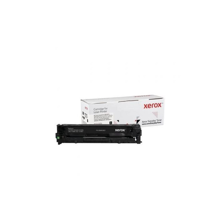 Tóner compatible Xerox 006R03807 compatible con HP CF210X/CB540A/CE320A/CRG-116BK/CRG-131BKH/ 2400 páginas/ Negro | HP