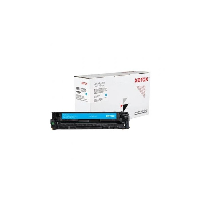 Tóner compatible Xerox 006R03809 compatible con HP CF211A/CB541A/CE321A/CRG-116C/CRG-131C/ 1800 páginas/ Cian | HP
