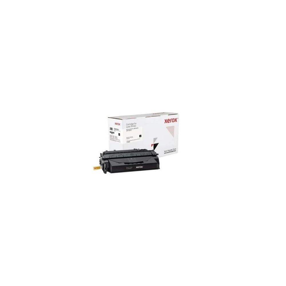Tóner compatible Xerox 006R03841 compatible con HP CF280X/ 6900 páginas/ Negro | HP