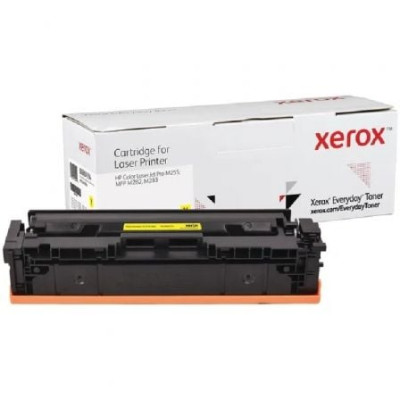 Tóner compatible Xerox 006R04186 compatible con HP W2032A/ 2100 páginas/ Amarillo | HP