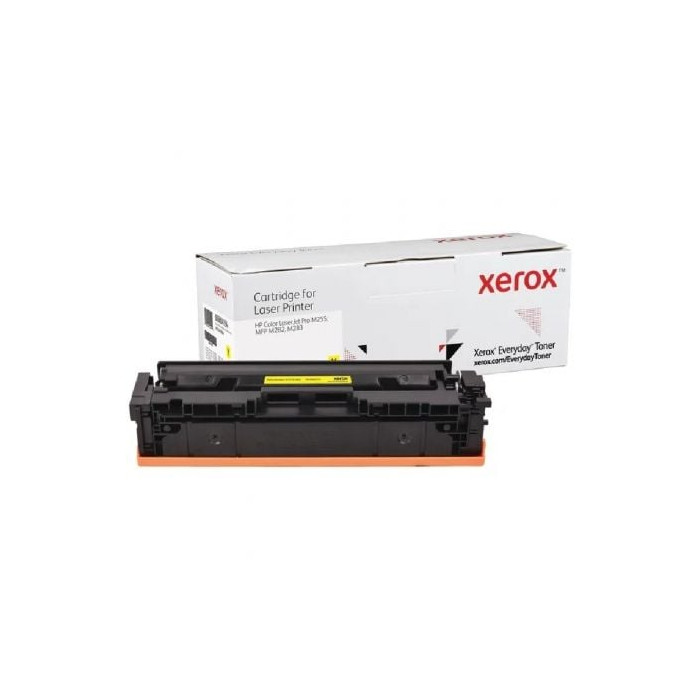 Tóner compatible Xerox 006R04186 compatible con HP W2032A/ 2100 páginas/ Amarillo | HP