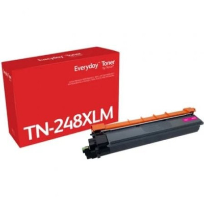 Tóner compatible Xerox 006R04877 compatible con Brother TN248XLM Alta Capacidad/ Magenta | Brother