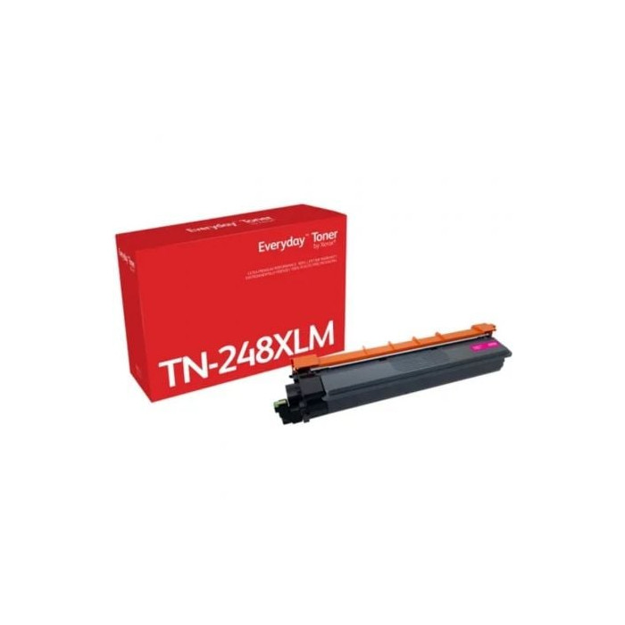 Tóner compatible Xerox 006R04877 compatible con Brother TN248XLM Alta Capacidad/ Magenta | Brother