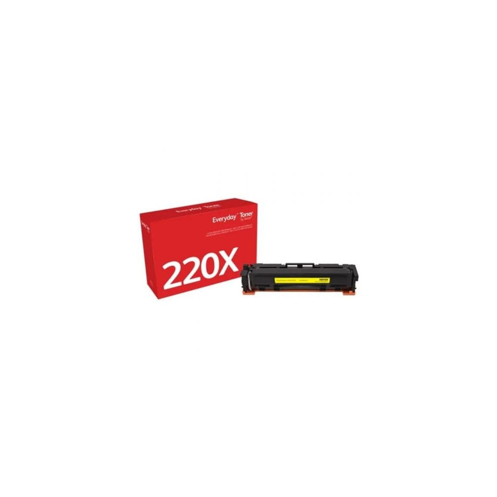 Tóner compatible Xerox 006R05210 compatible con HP W2202X Alta Capacidad/ 5500 páginas/ Amarillo | HP