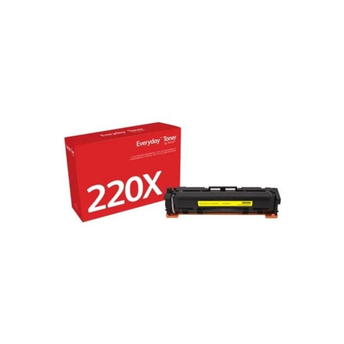 Tóner compatible Xerox 006R05210 compatible con HP W2202X Alta Capacidad/ 5500 páginas/ Amarillo | HP