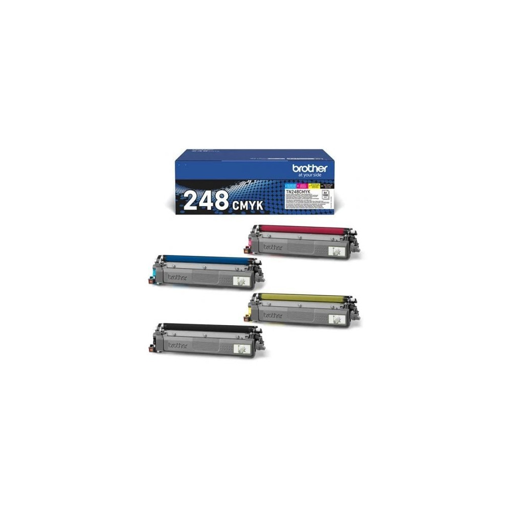 Tóner Original Brother TN-248VAL Multipack/ Negro/ Cian/ Magenta/ Amarillo | Brother