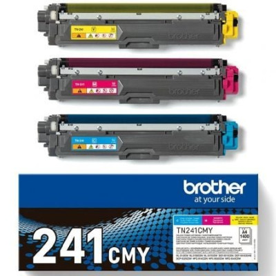 Tóner Original Brother TN241CMY Multipack/ Cian/ Magenta/ Amarillo | Brother