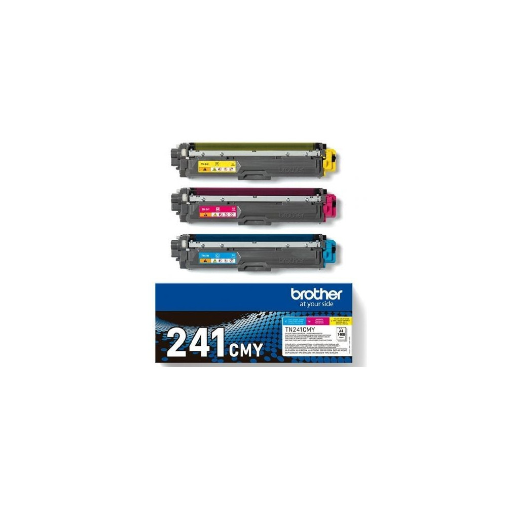 Tóner Original Brother TN241CMY Multipack/ Cian/ Magenta/ Amarillo | Brother