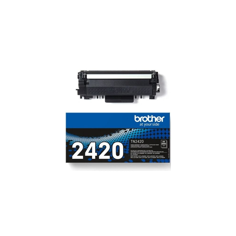 Tóner Original Brother TN-2420 Alta Capacidad/ Negro | Brother