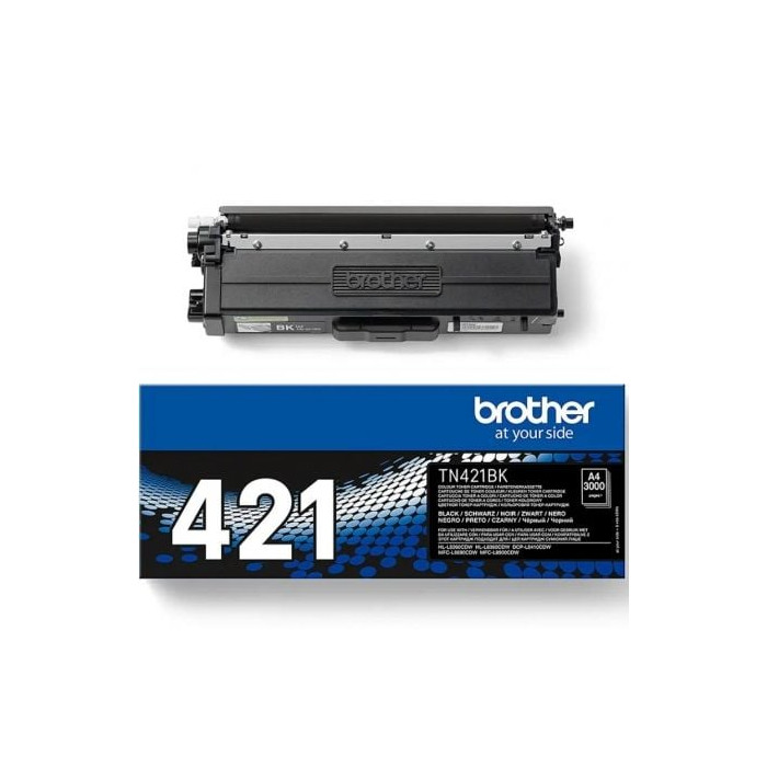 Tóner Original Brother TN-421BK/ Negro | Brother