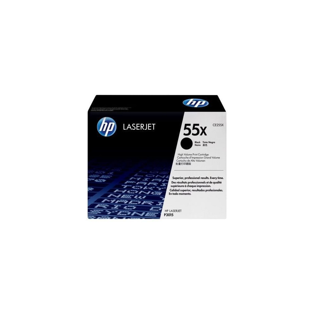 Tóner Original HP nº55X XL Alta Capacidad/ Negro | HP