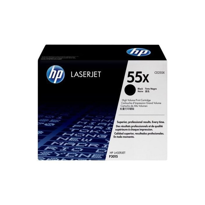 Tóner Original HP nº55X XL Alta Capacidad/ Negro | HP