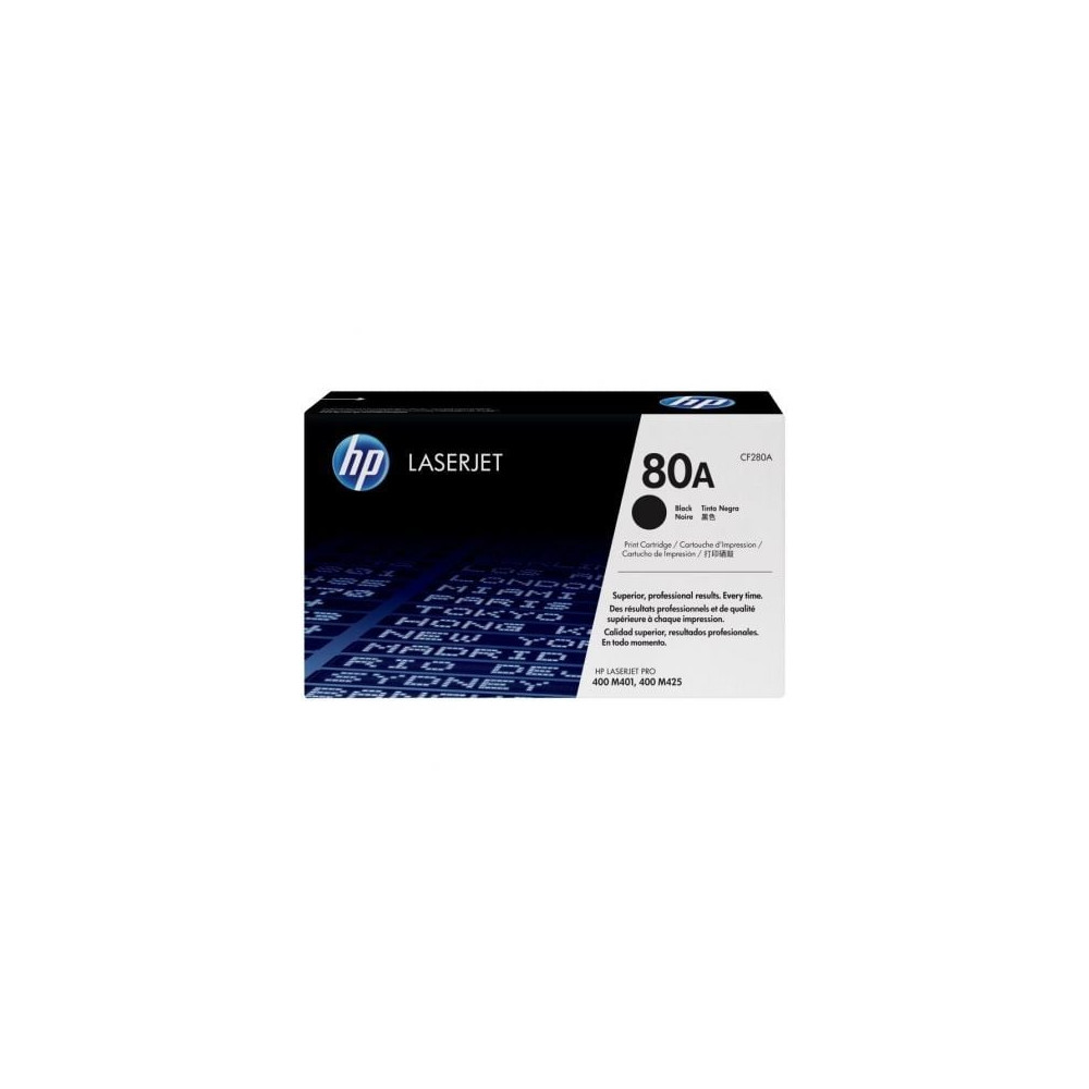 Tóner Original HP nº80A/ Negro | HP