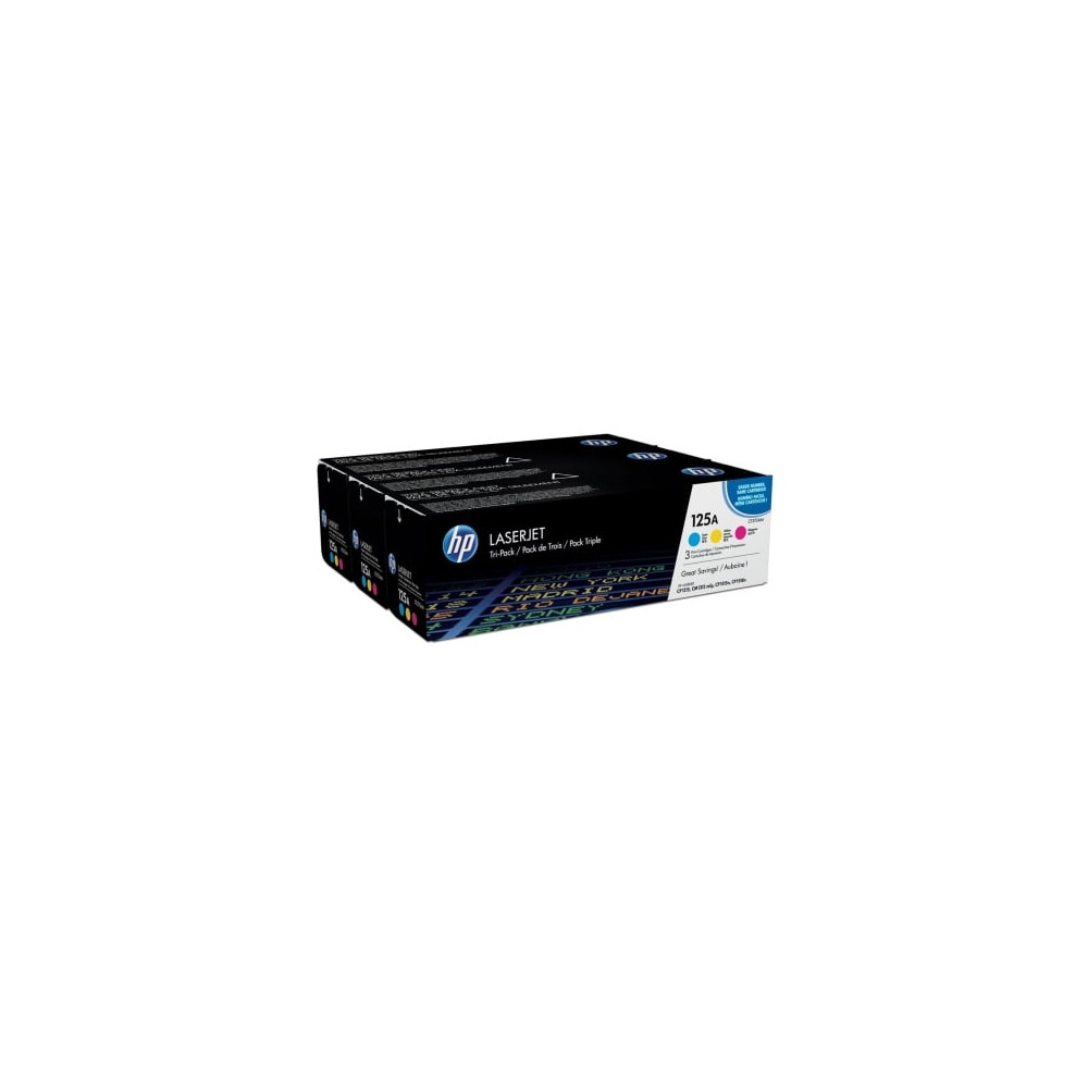 Tóner Original HP nº125A Multipack/ Cian/ Magenta/ Amarillo | HP